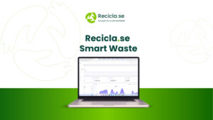 Computador com plataforma Recicla.se Smart Waste